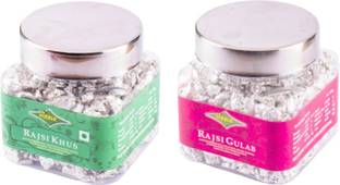 DIZZLE Rajsi Khus, Rajsi Gulab Rose, Mint Mouth Freshener