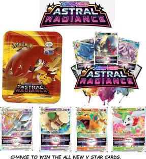CrazyBuy Pokemon Card Sword and Shield Astral Radiance Basic Vmax Vstar