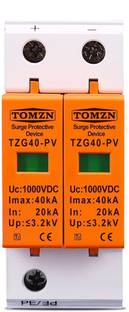 amiciSmart DC Surge Protector, Lightning Protection Device 1000V 20KA~40KA MCB