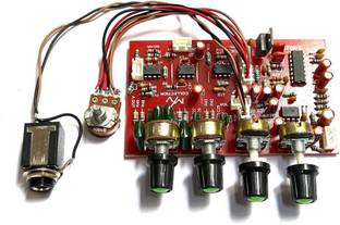 M V COLLECTION Bass Trebble Board with Echo and Delay Adjustable and Karoke High Quality Electronic Components Electronic Hobby Kit