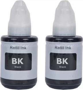 ZOKIO Refill Ink For Gi 790 Use In Canon G2002, G2010, G2012, G2100,G3000, G3010,G3012 Black - Twin Pack Ink Bottle