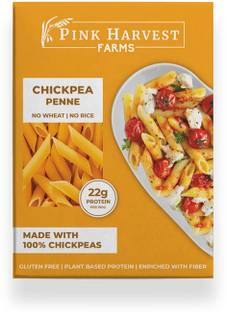 PINK HARVEST FARMS Chickpea Penne Pasta, 200 g (Pack of 1) Penne Pasta