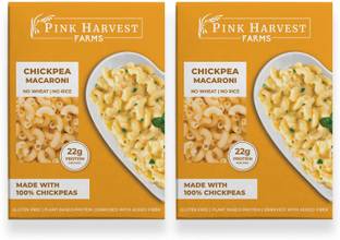 PINK HARVEST FARMS Chickpea Macaroni pasta 200 g Pack of 2 Macaroni Pasta