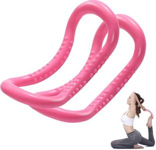 Khargadham 2 Pack Yoga Equipment Yoga Pilates Ring Yoga Circles Fitness Sport Home Training Pilates Ring