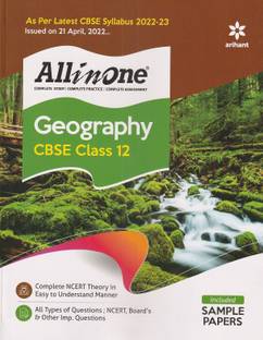 Arihant Cbse All In One Geography Class 12 Ariahnt Prakashan
