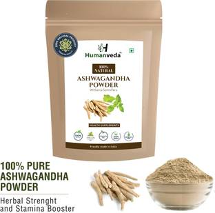 Humanveda 100% Pure Ashwagandha powder for height growth | Boost Stamina & Energy, 100g