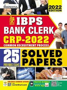 Kiran IBPS Bank Clerk CRP 2022 Solved Papers (English Medium) (3759)
