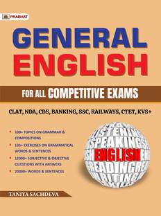 General English for all competitive exams (CLAT, NDA, CDS, BANKING, SSC RAILWAY, CTET,KVS+)  - Revised and Updated Syllabus 2022-2023 | Recommended Book for Best Performance in Competitive Exam
