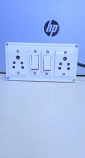 chromium 2SHOCKET 2 6 A Three Pin Socket