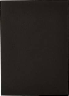 greencom 20 Sheet Card Stock Unruled A4 300gsm Card Thick Art Paper - Black For Use In The Office, At Home, For Hobby & Design A4 300 gsm A4 paper