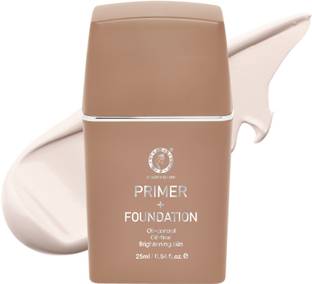 COLORS QUEEN Primer + Foundation for Brightening Skin & Oil Control Oil Free Foundation Primer  - 25 ml