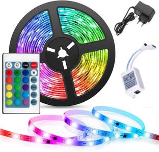 Idolsplace 100 LEDs 5 m Multicolor Color Changing Disco Rice Lights