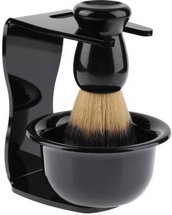 Mridshala 3 in 1  Kit Shaving Frame Base + Shaving Soap Bowl + Shaving Bowl Shaving Brush