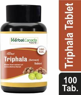 HARC Herbal Canada Triphala Tablets | Detoxifier, Immunity Booster, Blood Purifier and Digestive