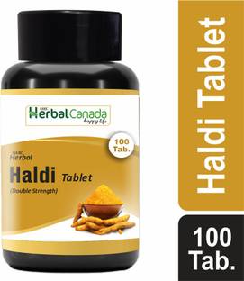 HARC Herbal Canada Haldi Tablet(Turmeric) | Boosts Immunity and Useful in Skin Problems