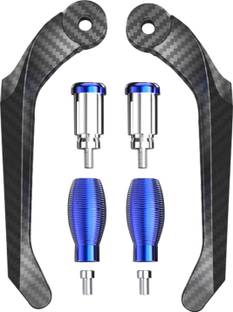 Atoray 7/8" 22mm Motorcycle Handlebar Brake Clutch Levers Protector Guard Carbon Handlebar Hand Guard