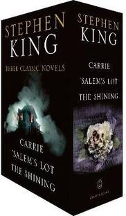 Stephen King Three Classic Novels Box Set: Carrie, 'Salem's Lot,The Shining