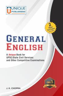 General English - A Unique book for UPSC / State civil services and other competitive examinations