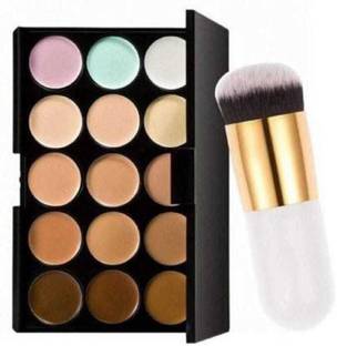 Ridoy 15 color concealer palette With Concealer brush