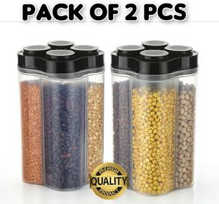 Shiva Ansh Plastic Cereal Dispenser  - 1500 ml