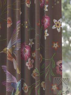 Vmd 154 cm (5 ft) Polyester Room Darkening Window Curtain (Pack Of 2)