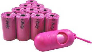 Downtown Pet Supply Disposable Diaper Refill Bags (Pink) Diaper Disposal Bin