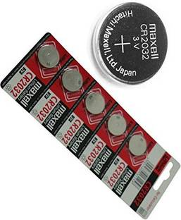 INVENTO 10pcs 3V CR2032 Li-ion Battery(Non-Rechargeable)Button Coin Cell Battery Automotive Electronic Hobby Kit