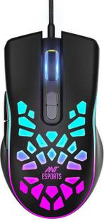 Ant Esports GM 80 wired gaming mouse Wired Ambidextrous Optical  Gaming Mouse