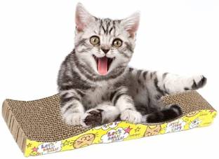 Pet Guard Cat Scratcher Cardboard with Catnip, Recycle Corrugated (Mountain Shape) Cat Pet Mat