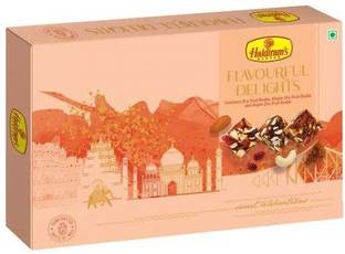 Haldiram's Nagpur Flavourful Delights (Assorted Dry Fruits Burfee 500gm) Box