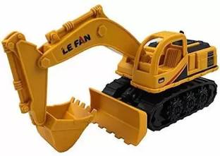 SR Toys Construction Trucks Rotate by 360 Degree JCB Toy,Trucks Loader Toys JCB Toys