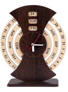 LAKHAJI Analog 30 cm X 25 cm Wall Clock