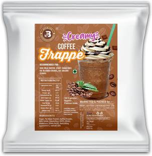 Brew Lab Creamy coffee Frappe Powder | For Frappes, Shakes, Cold Coffee | Frappe Premix Instant Coffee