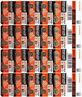 INVENTO 40pcs 1.5V LR1130 Li-ion Alkaline Battery LR1130 Button Coin Cell Battery Automotive Electronic Hobby Kit