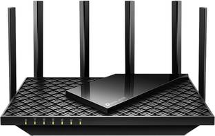 TP-Link Archer AXE75 Wireless Router 2.4 GHz, 5 GHz 5400 Mbps Wifi Speed Tri Band External Antenna Ethernet (Cable Broadband)