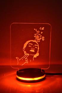 Craftkings Night Lamp,Broken Heart Led Lamp (3 Color) Table Lamp Night Lamp