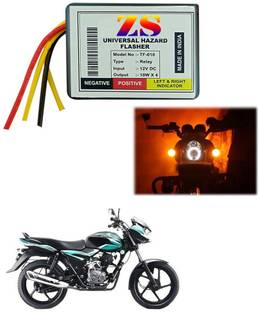 Znee Smart Front, Rear Flasher Indicator Light for Bajaj Discover 100 DTS-i