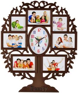 Attractionz Analog 58 cm X 48 cm Wall Clock