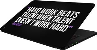 FineArts Quotes - LS5903 Vinyl Laptop Skin Compatible for 15.6 inch