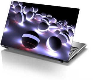 Decor Villa On air Self Adhesive Vinyl Laptop Skin Compatible for 15.6 inch