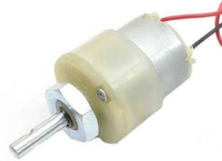 Kimaginations 200 RPM 12v DC Center Shaft Gear Motor