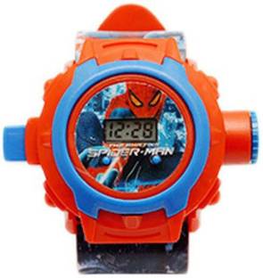 Kidsglee New Pinch Spider Man Projector Watch-24 Images