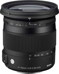 SIGMA 17 - 70 mm f/2.8 - 4 DC Macro OS HSM Contemporary  Macro Zoom  Lens