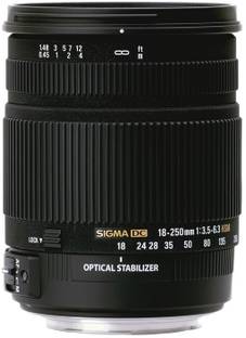 SIGMA 18 - 250 mm F3.5-6.3 DC Macro OS for Nikon Digital SLR Wide-angle Zoom  Lens