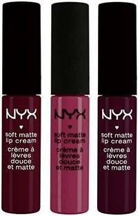 NYX Soft Matte Lip Cream, Prague, Copenhagen, Transylvania