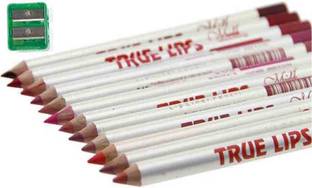 Menow Slim Lip Liners set of 12
