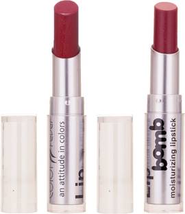Color Fever Creamy Matte Limited Offer77160011Maroon,Purple Lipstick Set