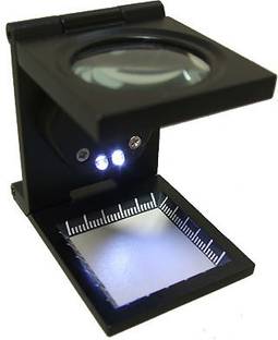 Star Magic Fold With Scale & Led Loupe 8X Magnifying Glass