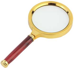 7Trees Retro Look 3X Handheld Magnifier Magnifying Glass, 3X / 80mm
