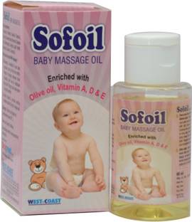West Coast Sofoil Baby Massage Oil (Pack of 2)